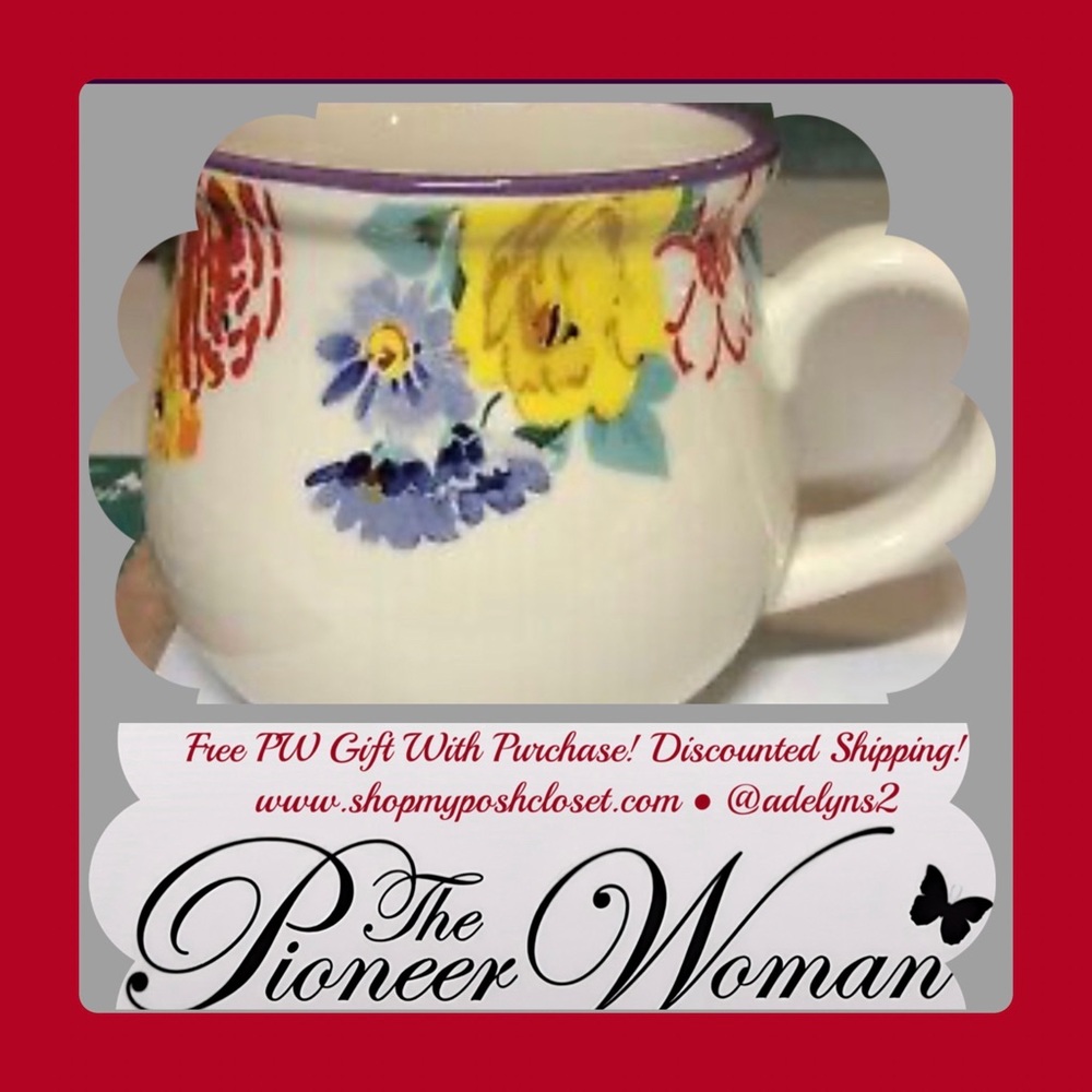 Pot Belly - The Pioneer Woman Pot Belly Mug, Qty 1 - Picture 1 of 11
